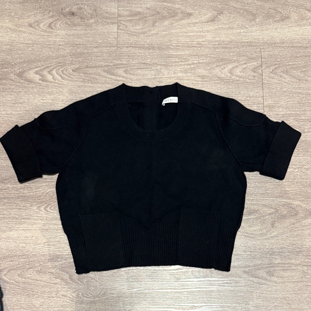 See By Chloe Women’s Black Top